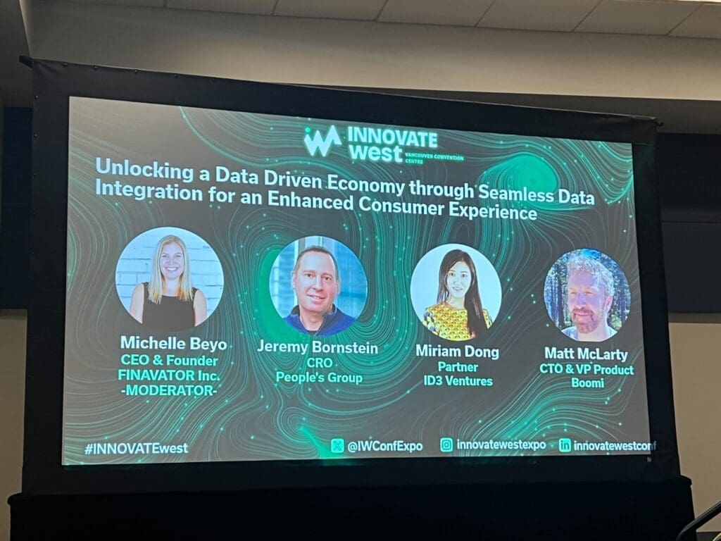 Slide share of Panel of finance experts at InnovateWest 2024 discussing the recent Budget 2024 announcement.