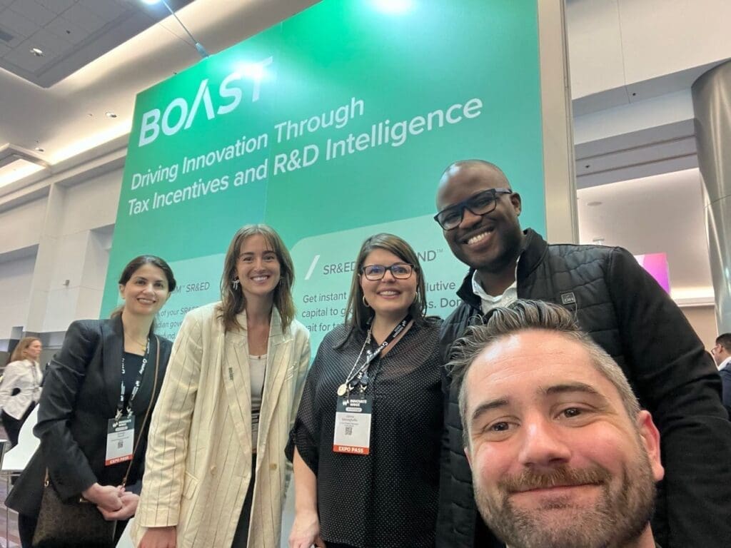 Friends of Boast and the Vancouver team at InnovateWest 2024.