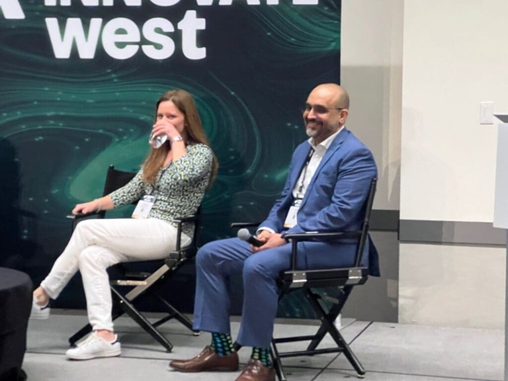 Boast VP of Finance Sonny Gill at InnovateWest in Vancouver 2024